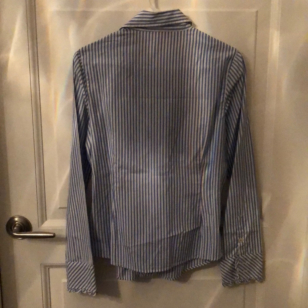 Lilly Pulitzer Ruffle Button Down - Picture 5 of 5